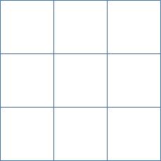 Example 3 by 3 pattern
